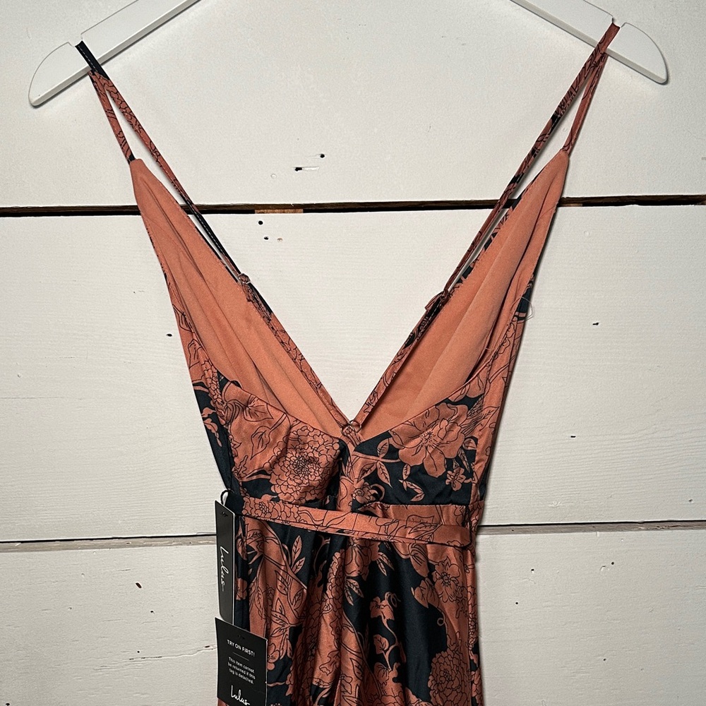 Lulus Tea Gardens Dusty Rose Maxi Dress - Picture 5 of 13